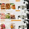 Stainless Steel 6 Quart Bowl Tilt 600W Electric Kitchen Food Dough Mixer